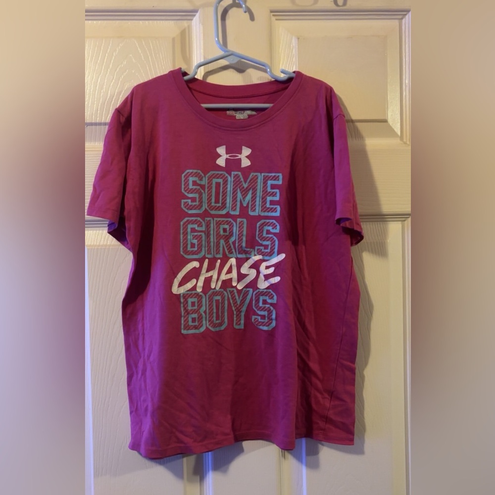 Under Armour youthlg girls shirt